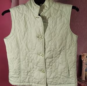 Womans Cabela's Green Vest size small